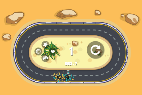 Don't Crash Simulator Racing - Crazy Car Highway screenshot 3