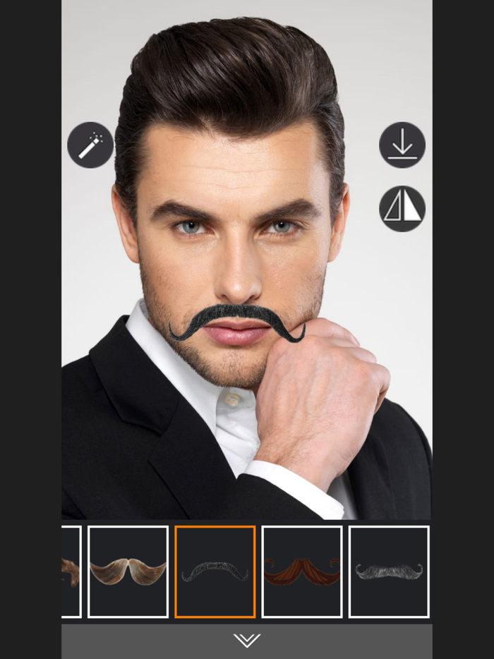 Hipster Camera - Mustache Photo Booth