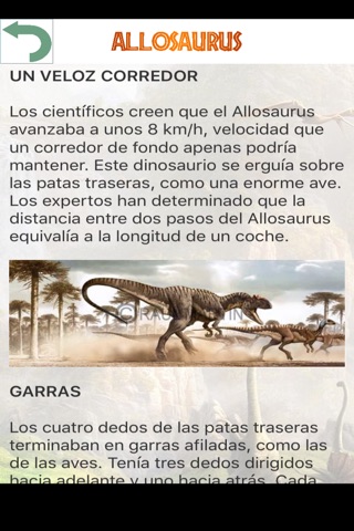 Jurassic Info Dinosaurios screenshot 2