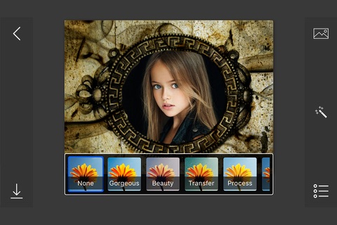 Dark Gothic Photo Frames - make eligant and awesome photo using new photo frames screenshot 2