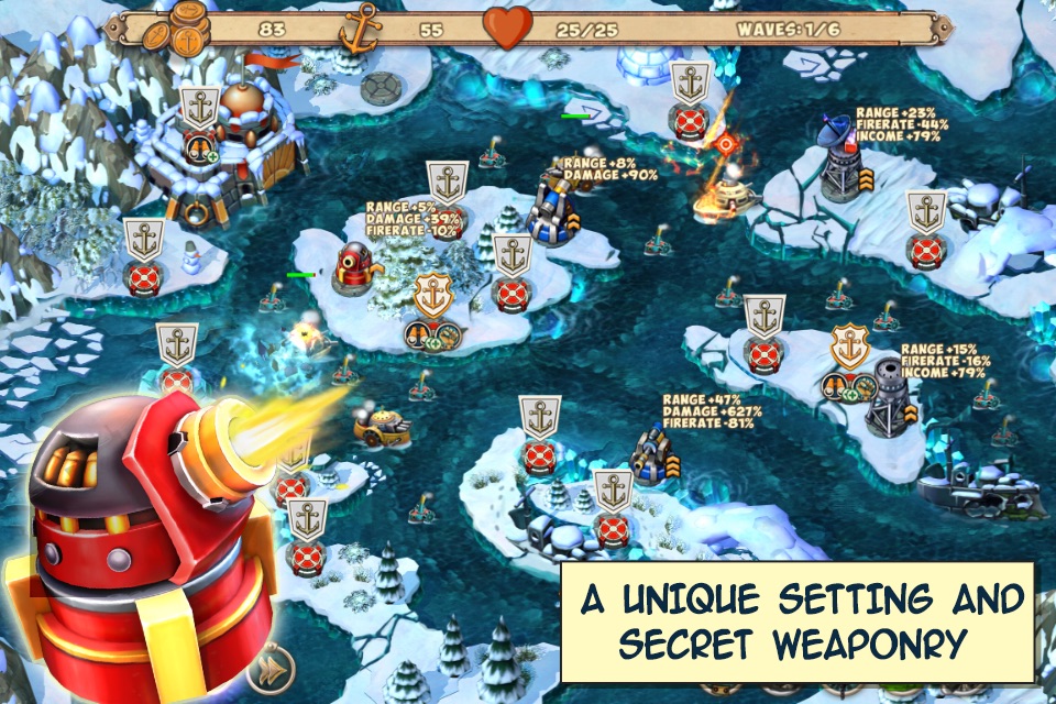 Iron Sea Frontier Defenders TD screenshot 3