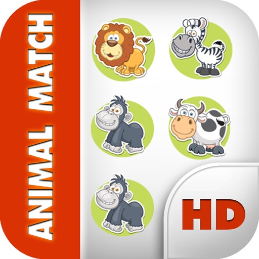 Animal Match 3 Puzzle Icon