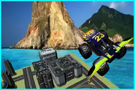 Game screenshot Flying Car Offroad Monster 4x4 Simulator - Futuristic Truck Stunts mod apk