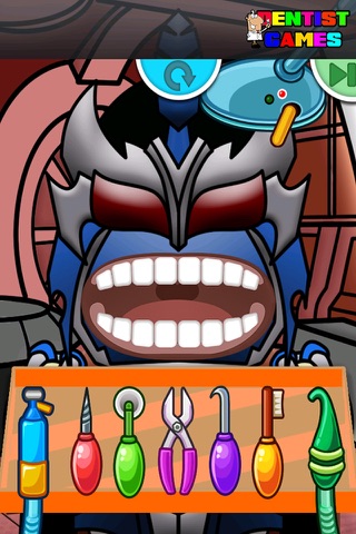 Warrior Doctor Dentist Game For Kids Free screenshot 2