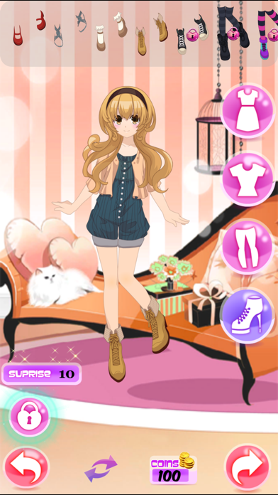 Anime Girl Fashion Story: Dress-up Studioのおすすめ画像2