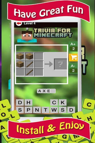 Quiz & Trivia - for Minecraft fans Awesome Block guess game! screenshot 4