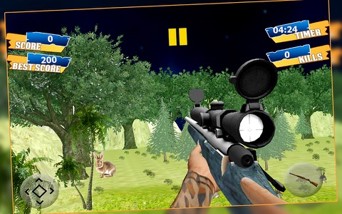 Jungle Rabbit Hunting 3D pro-Extreme Hunter 2017 screenshot 2