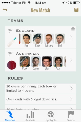 Cricket Scorekeeper Pro - Best scorer app with match analysis screenshot 3