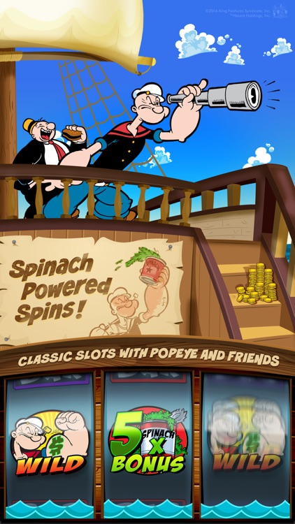 Popeye HD Vegas Casino Slots - Free Classic Slot Machines Games screenshot-3