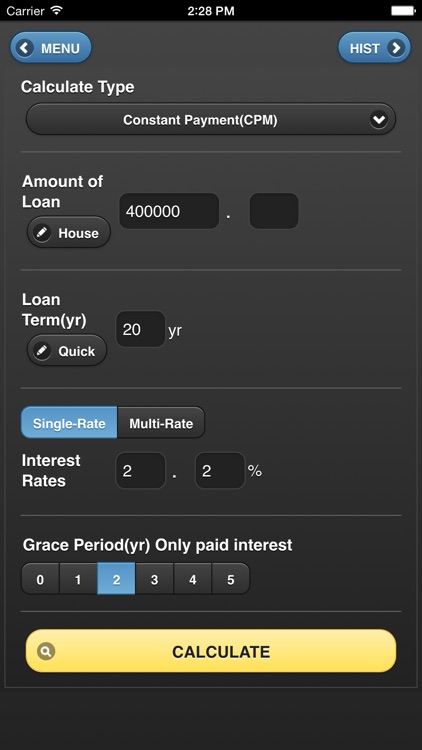 Rick's Mortgage Calculator