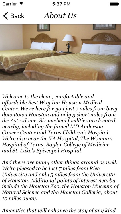 Best Way Inn Houston Medical Center