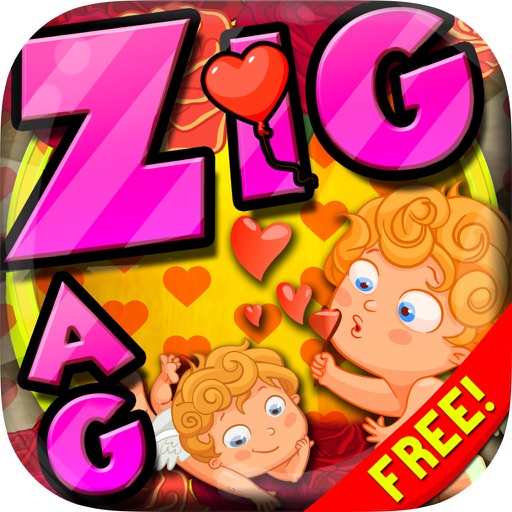 Words Zigzag : Love Crossword Puzzles Free with Friends icon