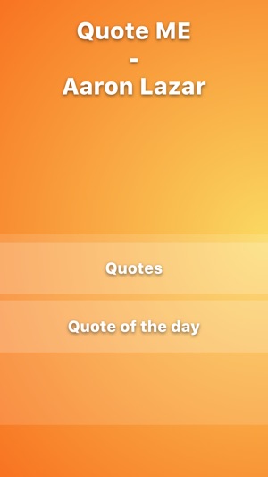 Quote Me - Aaron Lazar : With Daily Quotes(圖2)-速報App