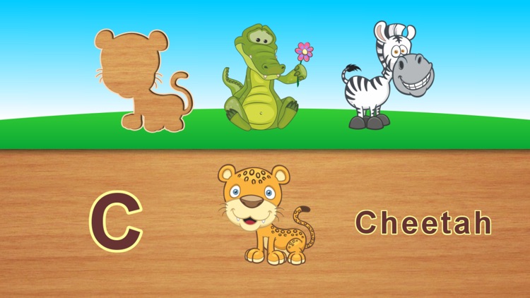 Smart puzzles for kids learning to read - toddlers educational games and children's preschool screenshot-3