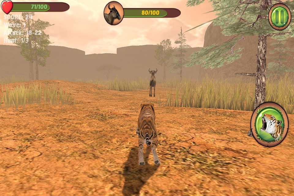 Hungry Tiger 3D screenshot 4