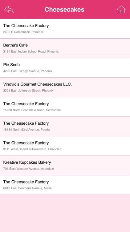 Great App for Cheesecake Factory screenshot-4