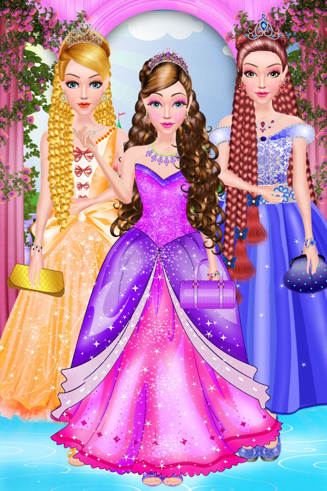 Little Princess Hair Styles Hair Salon Girls Games screenshot 3