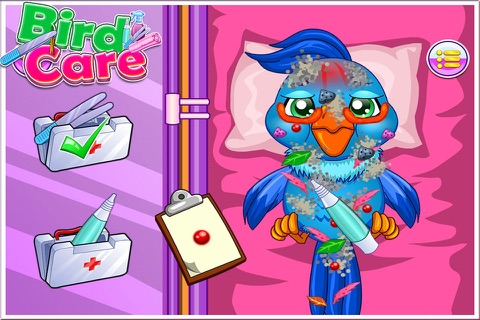 Bird Care - Bird Surgeon Simulator, Hospital & Clinic Doctor Free Game for kids screenshot 3