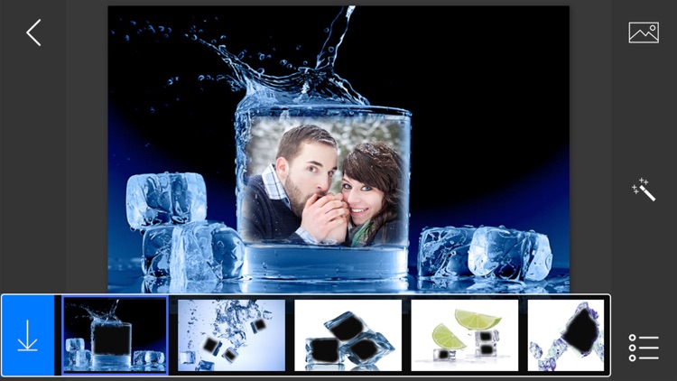 Ice Photo Frames - make eligant and awesome photo using new photo frames