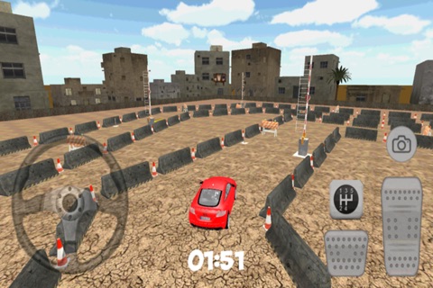 Sport Car City Parking 3D screenshot 3