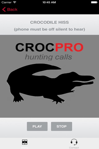 REAL Crocodile Hunting Calls - 7 REAL Crocodile CALLS & Crocodile Sounds! - Croc e-Caller - (ad free) BLUETOOTH COMPATIBLE screenshot 2
