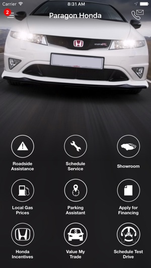 Paragon Honda DealerApp(圖1)-速報App