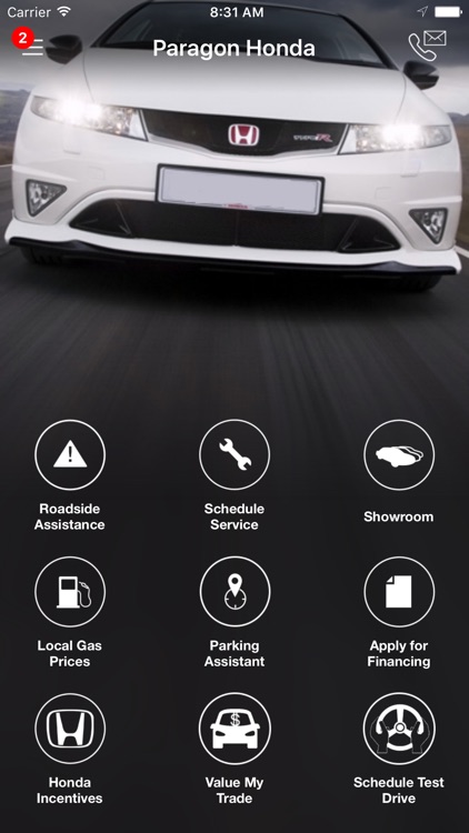 Paragon Honda DealerApp