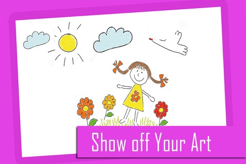 Scrabble Art Pad - Coloring Book & Drawing Pad for Kids screenshot 3