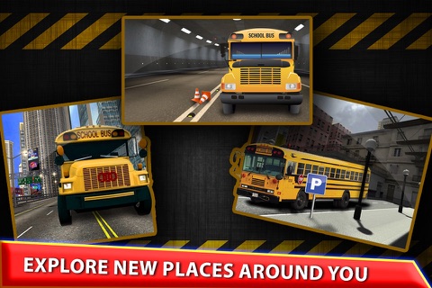 Driving School Bus Parking 2016 - Real Driving Test Career Simulator Game screenshot 4
