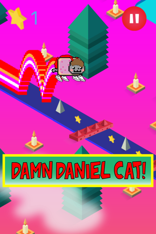 Jumpy Cat Adventures - Kitty in Space screenshot 2