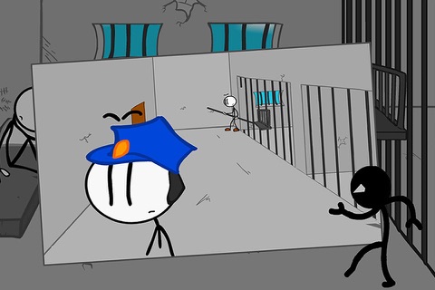 Stickman Prison Escape Sim screenshot 4