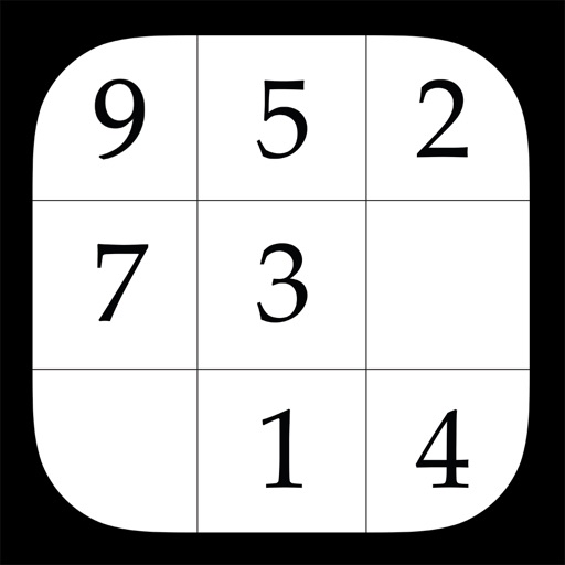 Just Sudoku - minimalistic sudoku iOS App