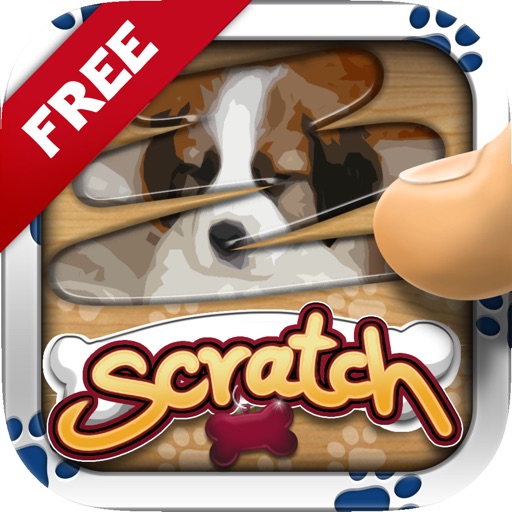 Scratch The Pics : Cute Puppie Trivia Photo Reveal Games Free icon