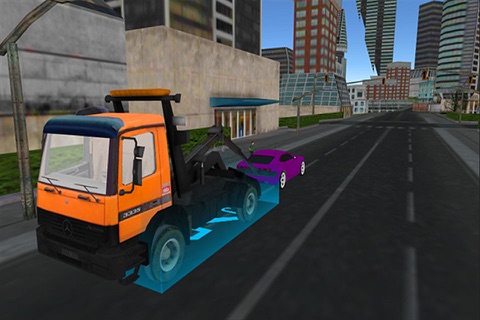 Tow Truck Car Forklift Simulator screenshot 4