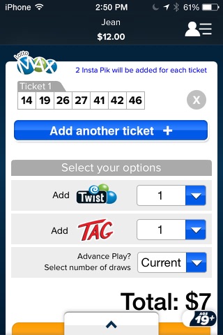 Atlantic Lottery Mobile screenshot 3