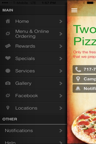 Two Cousins Pizza & Restaurant screenshot 2