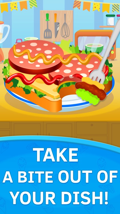 Burger Chef. Baby and Toddler Kitchen Game