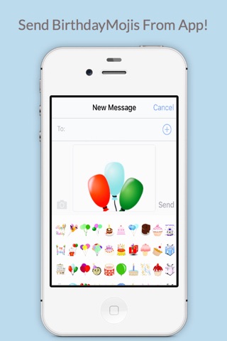 BirthdayMojis: Send Happy Birthday Themed Mojis Instantly screenshot 3