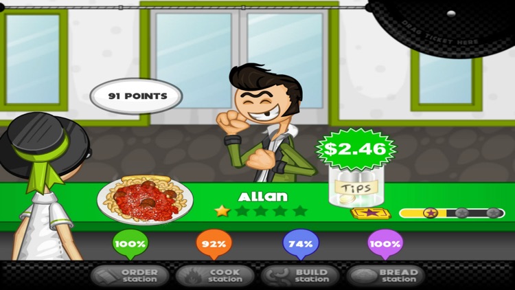 Pasta Fast - food Hall ——Dream Town/Fashion Cate Garden screenshot-3