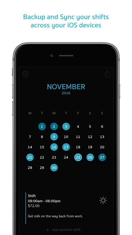 Shifty - Work Shift Planner