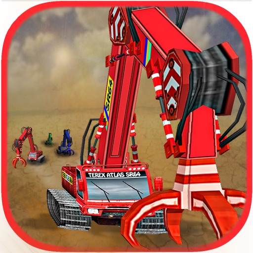 Excavator Race - 3D Heavy Duty Crane Racing Game icon