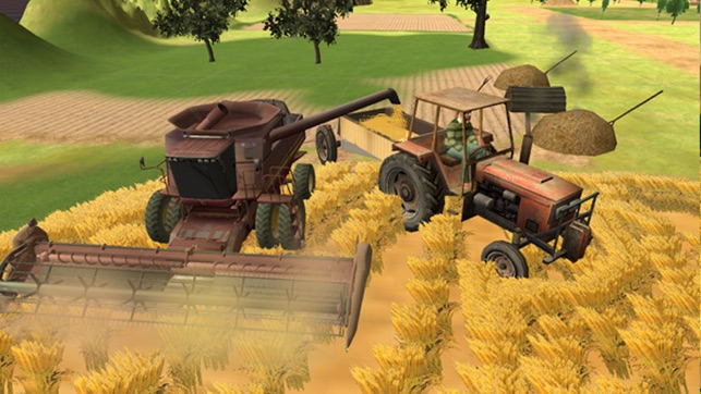 Farm Village Tractor - 3d simulator(圖2)-速報App