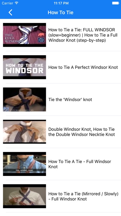 How To Tie a Tie .