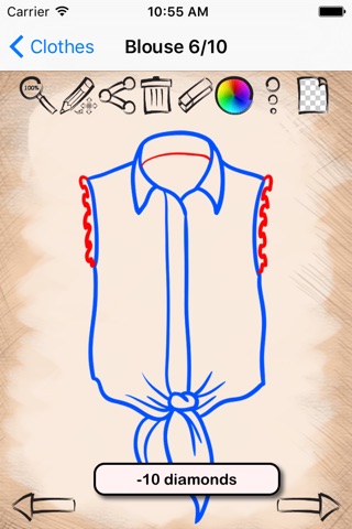 Easy Draw Apparel edition screenshot 3