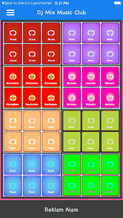 エレクトロミックス音楽パッドのスクリーンショット1 エレクトロミックス音楽パッドのスクリーンショット1