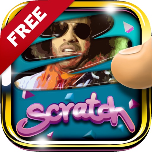 Scratch The Pics : 90s Trivia Photo Reveal Game Free icon