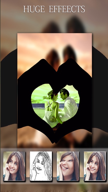 HeartCam- Unique Heart Effects With Love Frames For Valentine Photo  Art Editor