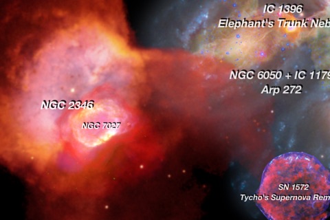 Astronomical Object - Galaxy Nebula Supernova and Planet screenshot 2