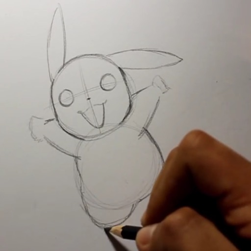 How To Draw - Learn to draw Pokemon and practice drawing in app iOS App