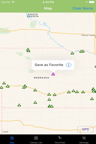 Nebraska – Camping & RV spots screenshot 3